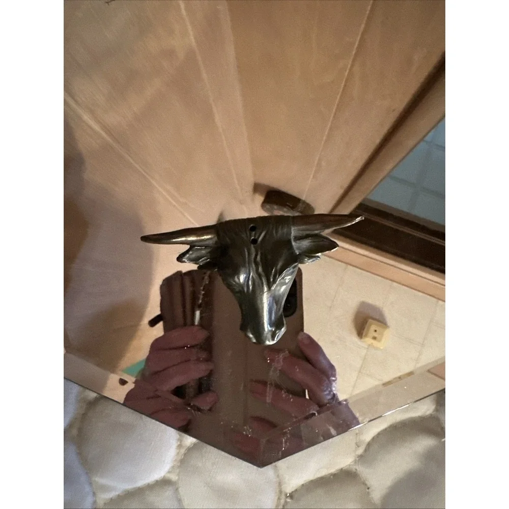 Bull Bronzed‎ Salt Shaker